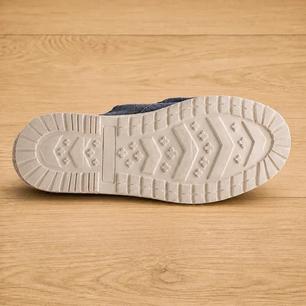Men's Casual Slip-On Canvas Mules