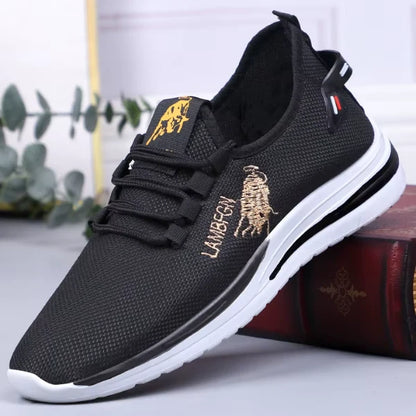 Men's Casual Lace-Up Sneakers