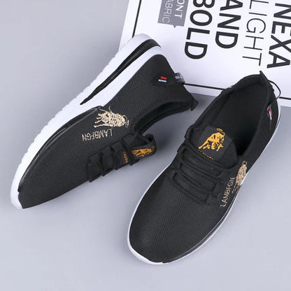 Men's Casual Lace-Up Sneakers