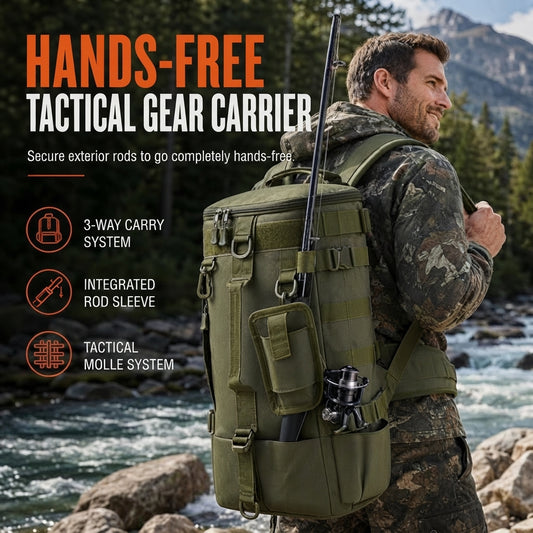 Men's Multi-Compartment Utility Backpack