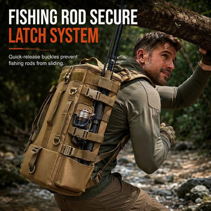 Men's Multi-Compartment Utility Backpack
