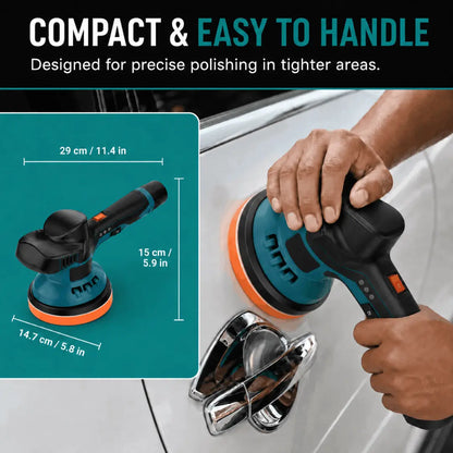 Cordless Car Polisher & Buffer Kit