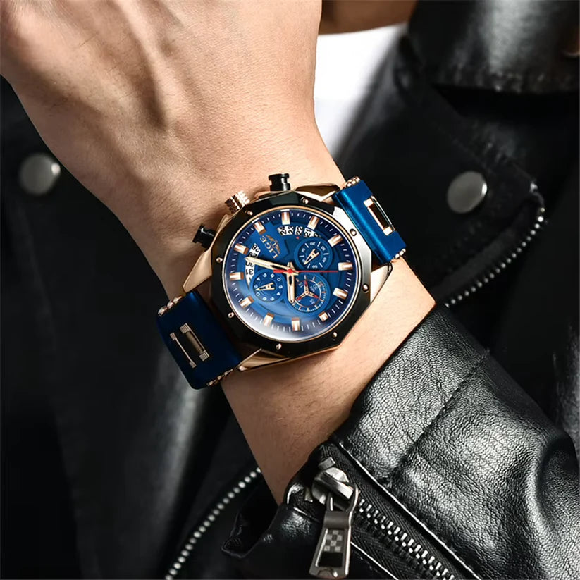 Men's Chronograph Quartz Sports Watch