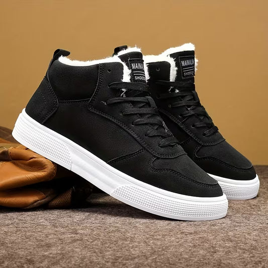 Men’s Warm Mid-Top Winter Boots