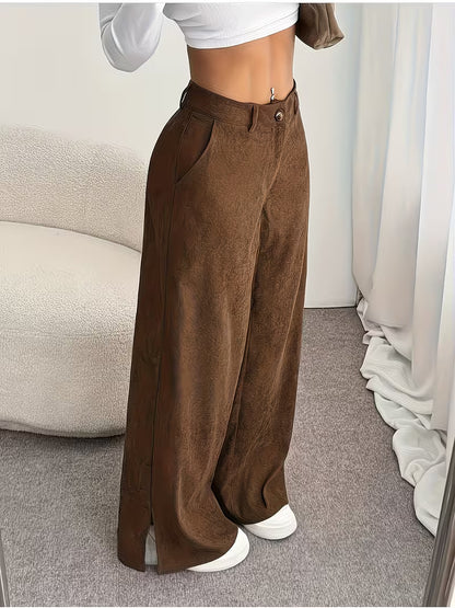 Women’s Elegant Straight-Leg Pants