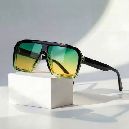 Raven Retro Oversized Sunglasses