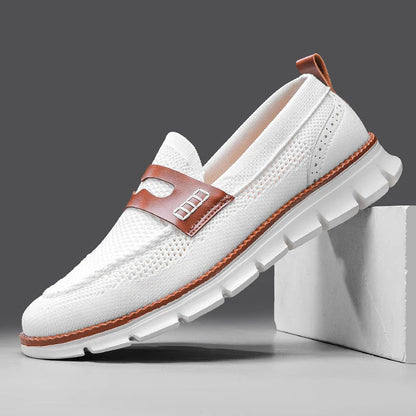 Men's Mesh Slip-On Loafers