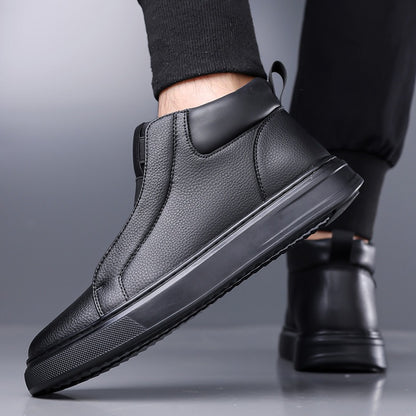 Men's High-Top Slip-On Sneakers