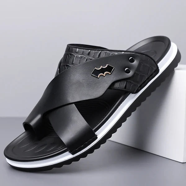 Men’s Cross-Strap Casual Sandals