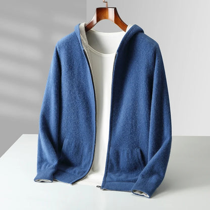 Men’s Hooded Zip-Up Jacket