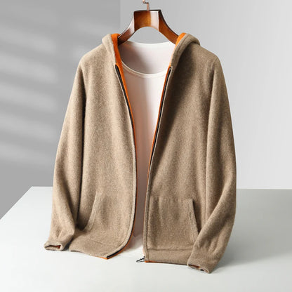 Men’s Hooded Zip-Up Jacket