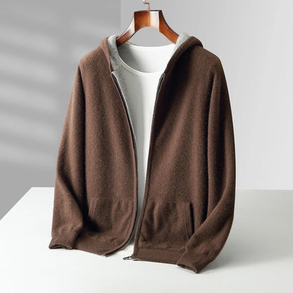 Men’s Hooded Zip-Up Jacket