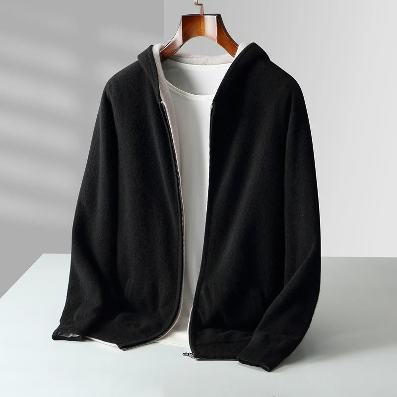 Men’s Hooded Zip-Up Jacket