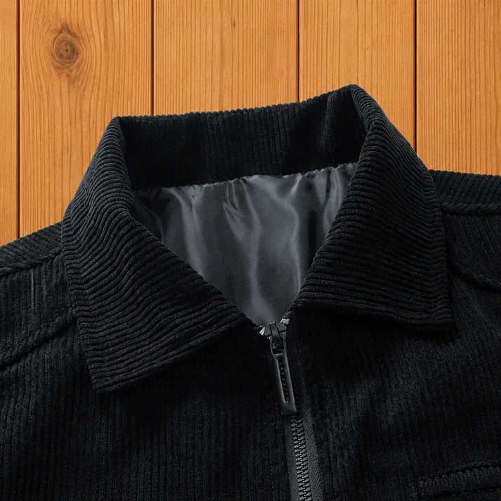 Men's Casual Zip-Front Jacket