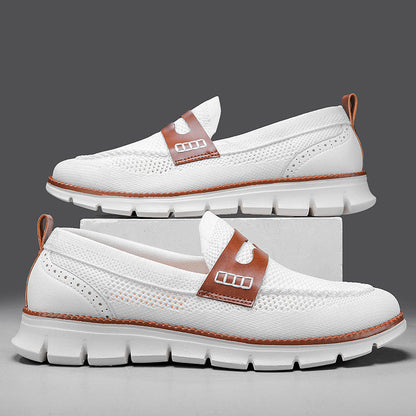 Men's Mesh Slip-On Loafers