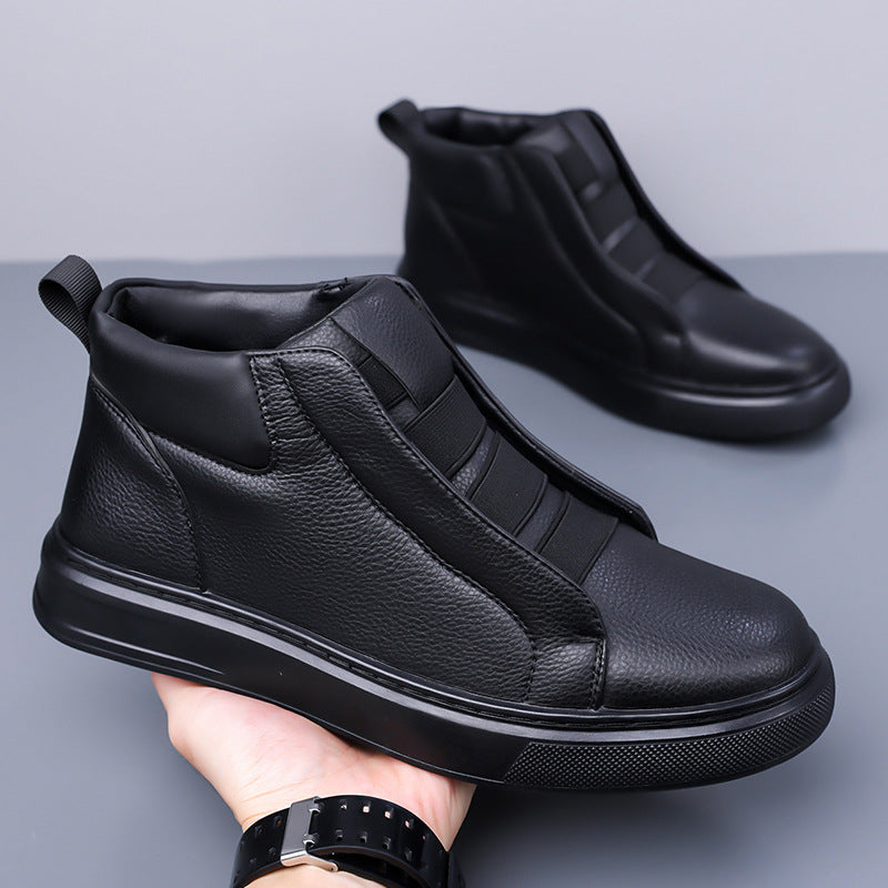 Men's High-Top Slip-On Sneakers