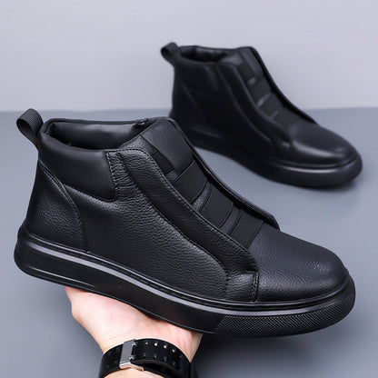 Men's High-Top Slip-On Sneakers