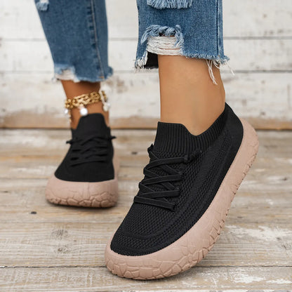 Women's Casual Lace-Up Sneakers