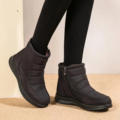Women's Quilted Side-Zip Ankle Boots