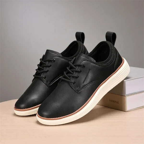Men’s Brogue Lace-Up Sneakers