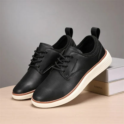 Men’s Brogue Lace-Up Sneakers