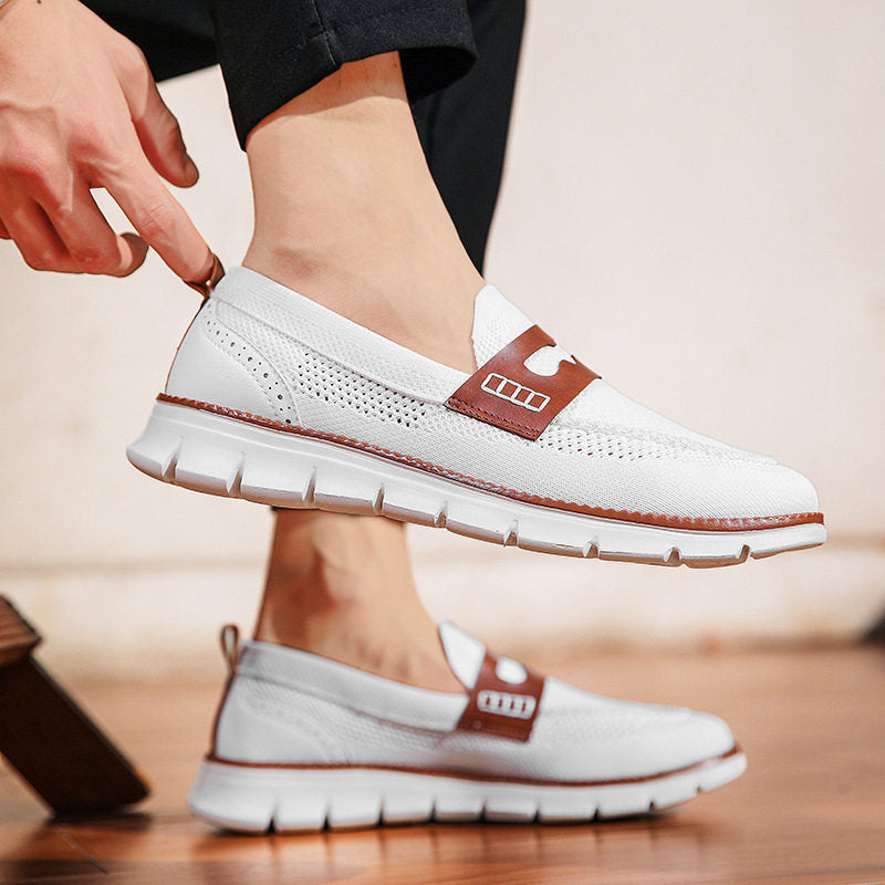 Men's Mesh Slip-On Loafers