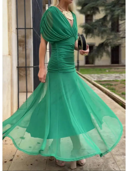 Women's Convertible Off-Shoulder Floral Maxi Dress