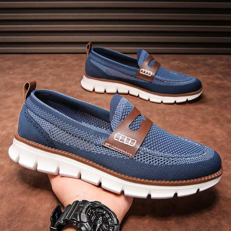 Men's Mesh Slip-On Loafers