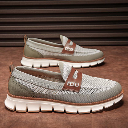 Men's Mesh Slip-On Loafers
