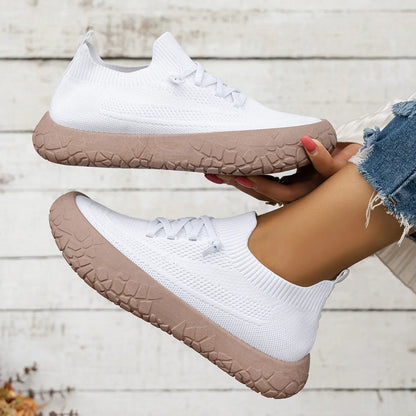 Women's Casual Lace-Up Sneakers