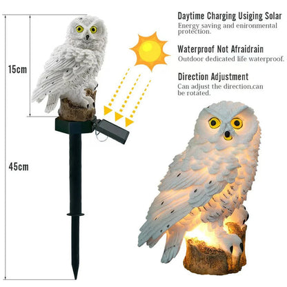 Owl Garden Stake Light
