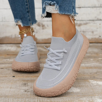 Women's Casual Lace-Up Sneakers