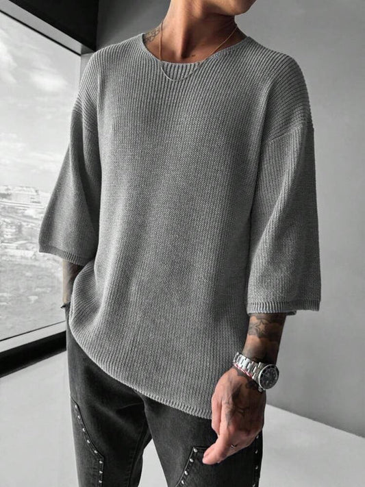 Men's Textured Knit Tee