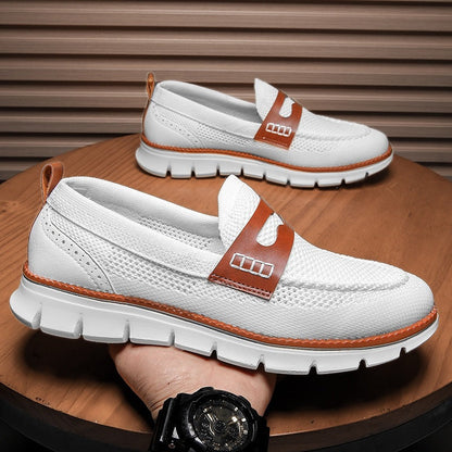 Men's Mesh Slip-On Loafers