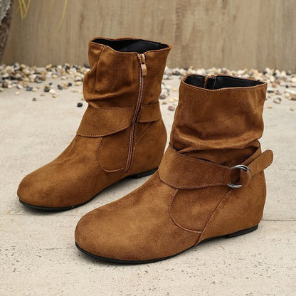 Women's Buckle Ankle Boots