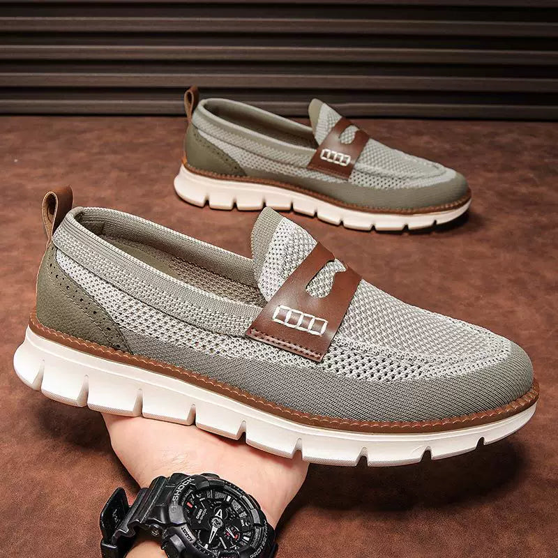 Men's Mesh Slip-On Loafers