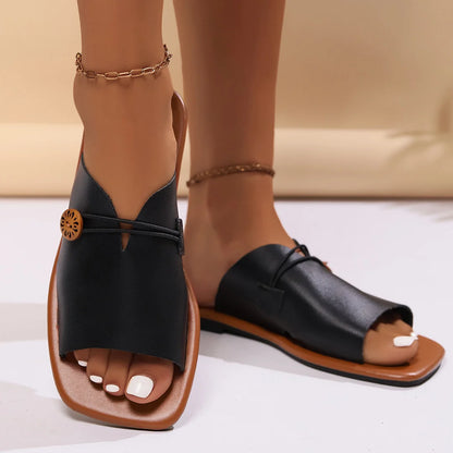 Women's Flat Slide Sandals