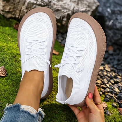 Women's Casual Lace-Up Sneakers