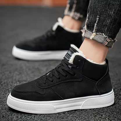 Men’s Warm Mid-Top Winter Boots