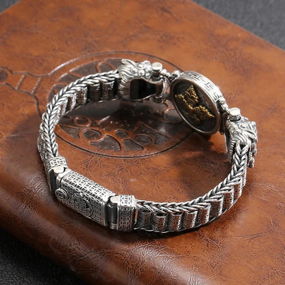 Guardian Lion Medallion Bracelet