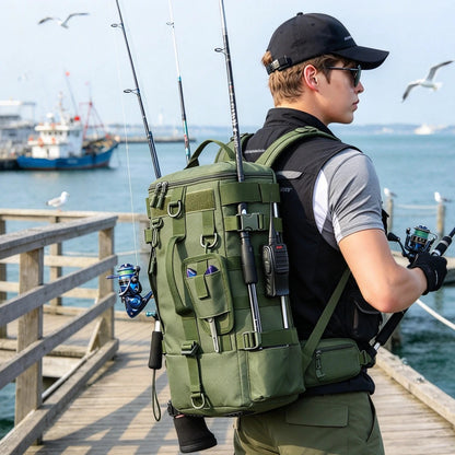 Men's Multi-Compartment Utility Backpack