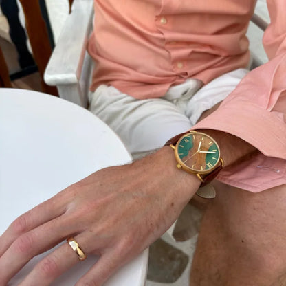 Wooden Dial Wristwatch
