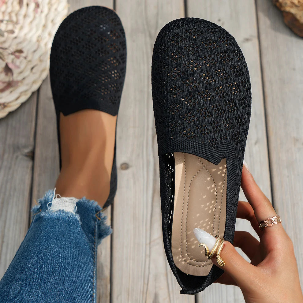 Women's Knit Slip-On Flats