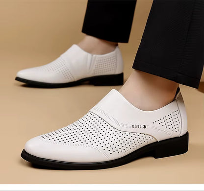 Men's Perforated Slip-On Dress Shoes