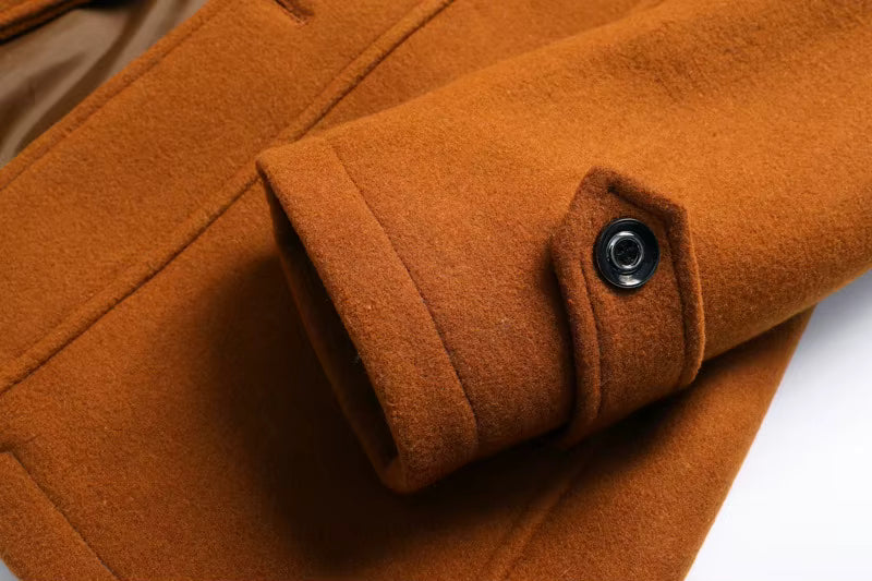 Men's Button-Front Coat