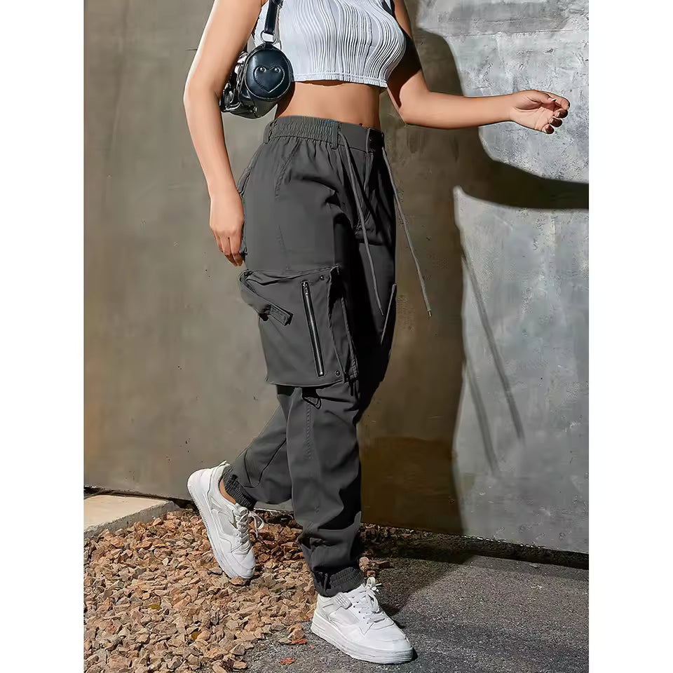 Women’s Drawstring Cargo Pants