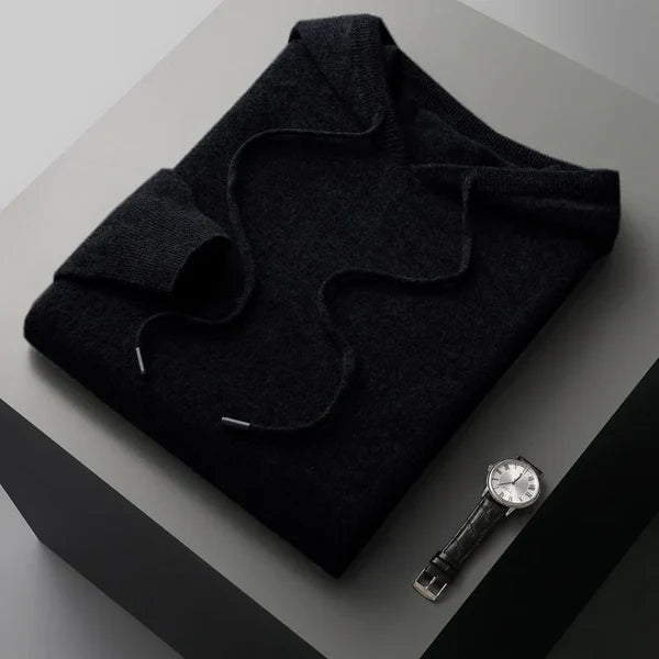 Men’s Hooded Knit Sweater