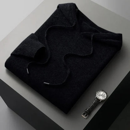 Men’s Hooded Knit Sweater