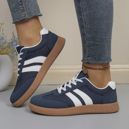 Women’s Retro Comfort Lace-Up Sneakers