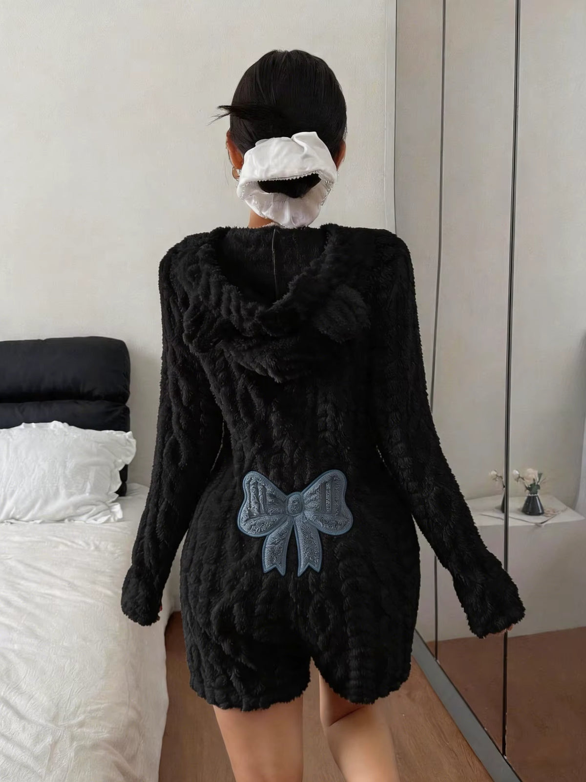 Women’s Hooded Animal Ear Romper